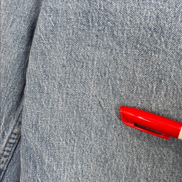 Abercrombie & Fitch Curve Love Ultra High Rise 90s Straight Jean *As Is* 29 8L - Picture 8 of 15